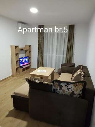 Апартаменты Apartmani Nikmil Bar- Susanj Бар Апартаменты с видом на море-11