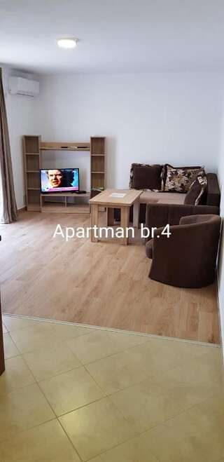 Апартаменты Apartmani Nikmil Bar- Susanj Бар Апартаменты с балконом-12