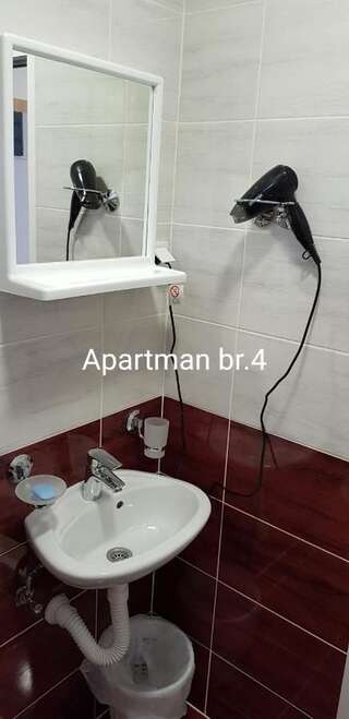 Апартаменты Apartmani Nikmil Bar- Susanj Бар Апартаменты с балконом-13